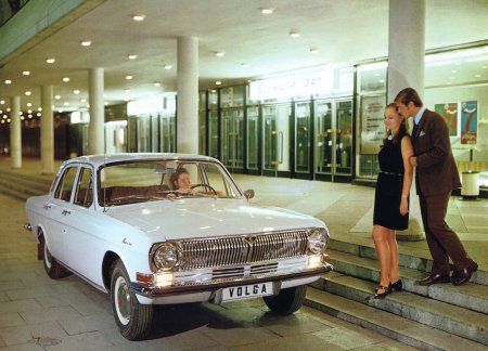 Автопром СССР - рекламные открытки