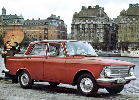 Автопром СССР - рекламные открытки