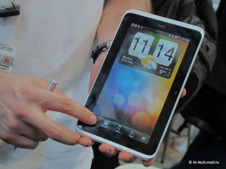 Первый взгляд на HTC Flyer: главная новинка MWC2011