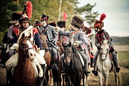 Реконструкция сражения 1812 года под Волхной